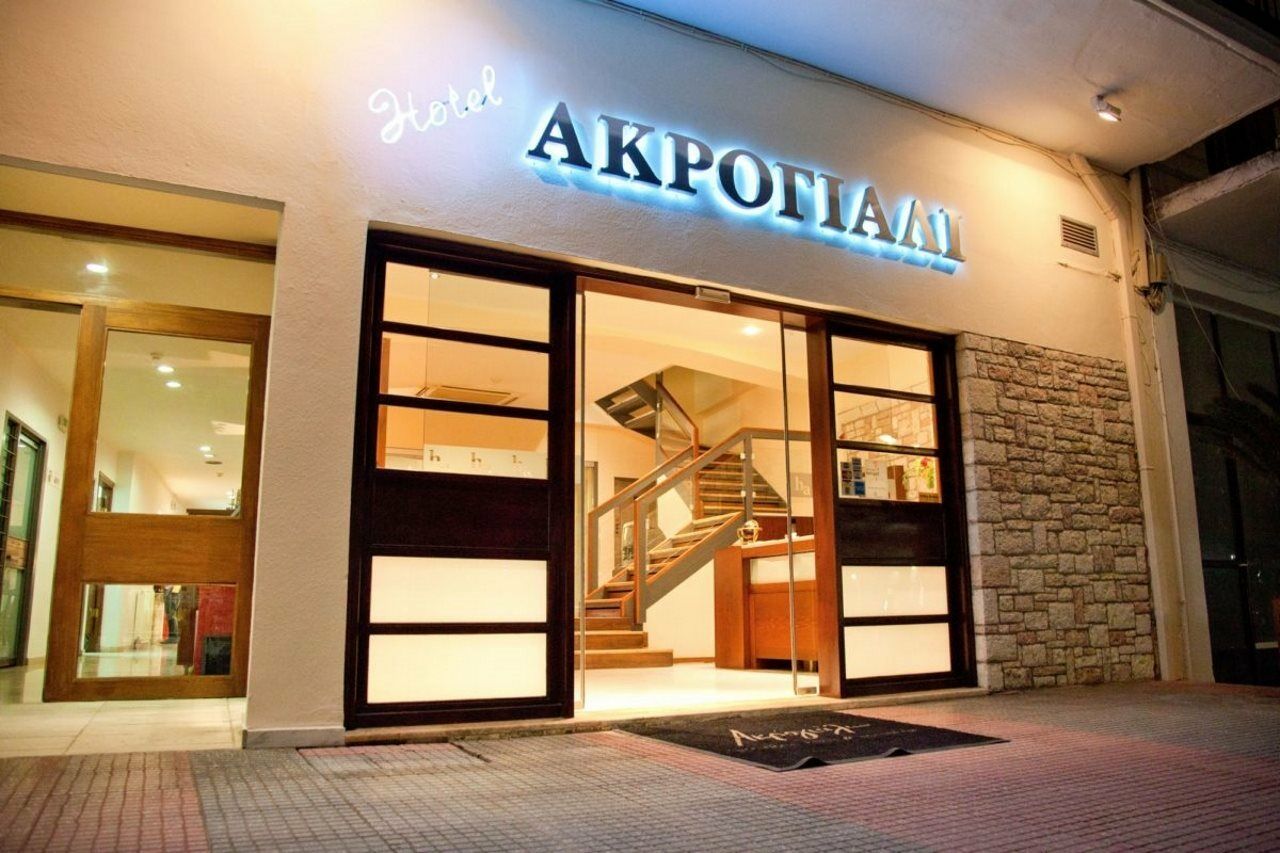 Akrogiali Hotel Agios Andreas  エクステリア 写真